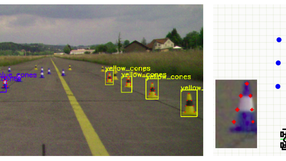 Real-time 3D Traffic Cone Detection for Autonomous Driving